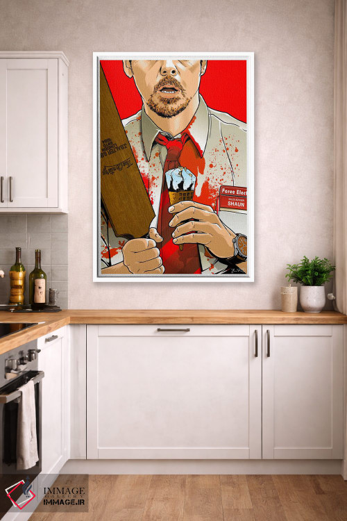 تابلو دکوراتیو شاون مردگان اثر جاشوا بودیچ - D2W