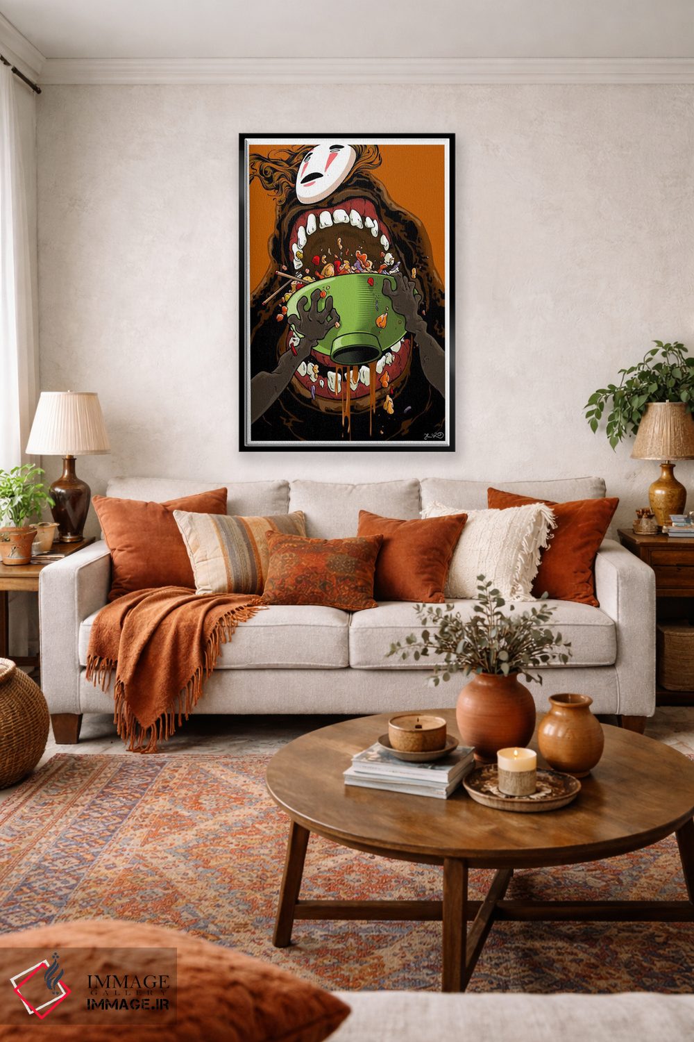 تابلو دکوراتیو شهر ارواح: بی چهره اثر جاشوا بودیچ - D4B