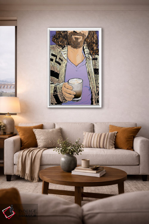 تابلو دکوراتیو دود اثر جاشوا بودیچ - D3W