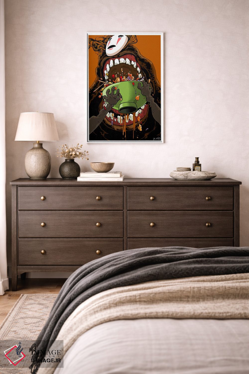 تابلو دکوراتیو شهر ارواح: بی چهره اثر جاشوا بودیچ - D2W