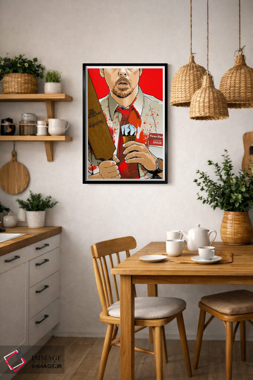 تابلو دکوراتیو شاون مردگان اثر جاشوا بودیچ - D6B