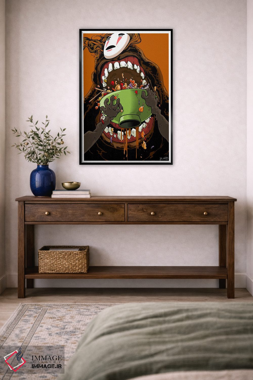 تابلو دکوراتیو شهر ارواح: بی چهره اثر جاشوا بودیچ - D5B