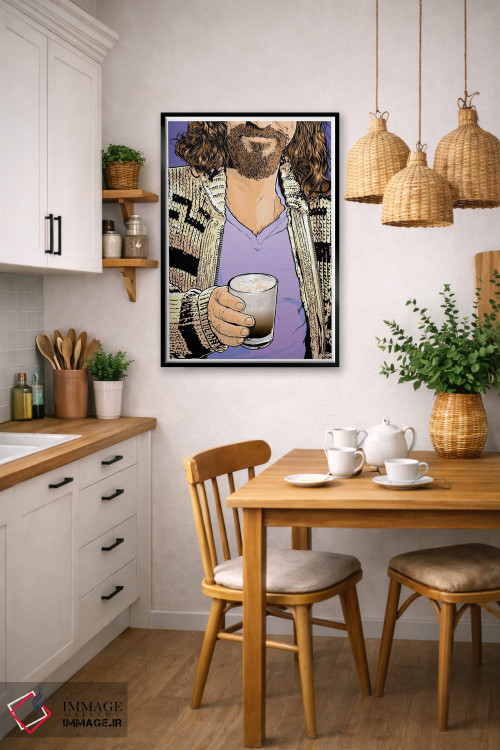 تابلو دکوراتیو دود اثر جاشوا بودیچ - D6B