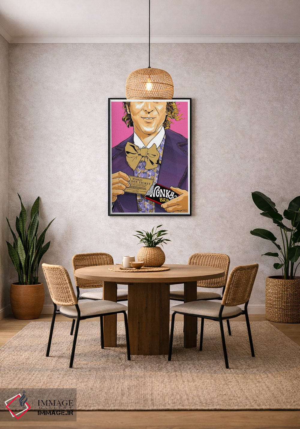 تابلو دکوراتیو ویلی وانکا اثر جاشوا بودیچ - D4B