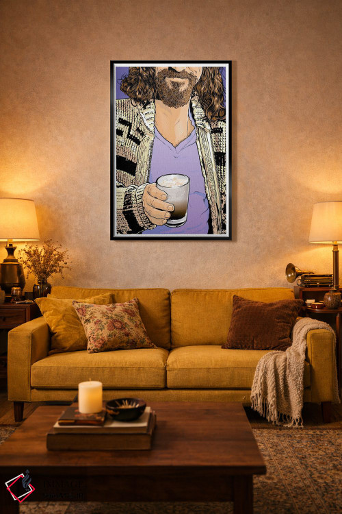 تابلو دکوراتیو دود اثر جاشوا بودیچ - D5B