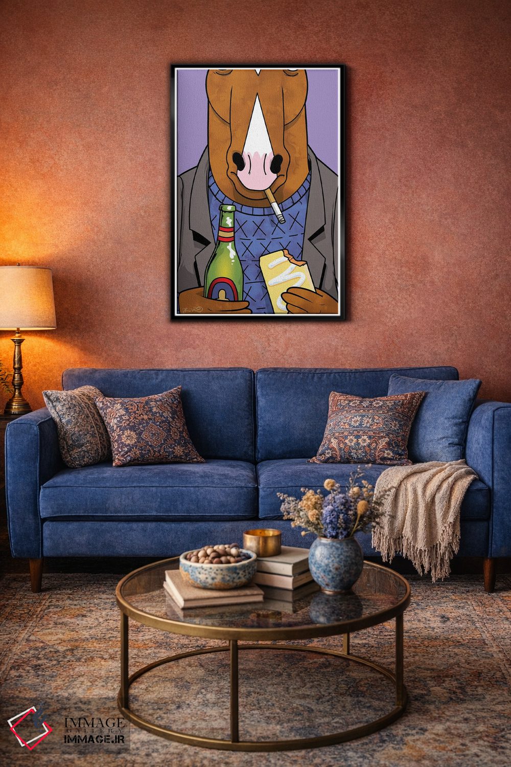 تابلو دکوراتیو بوجک هورسمن اثر جاشوا بودیچ - D4B