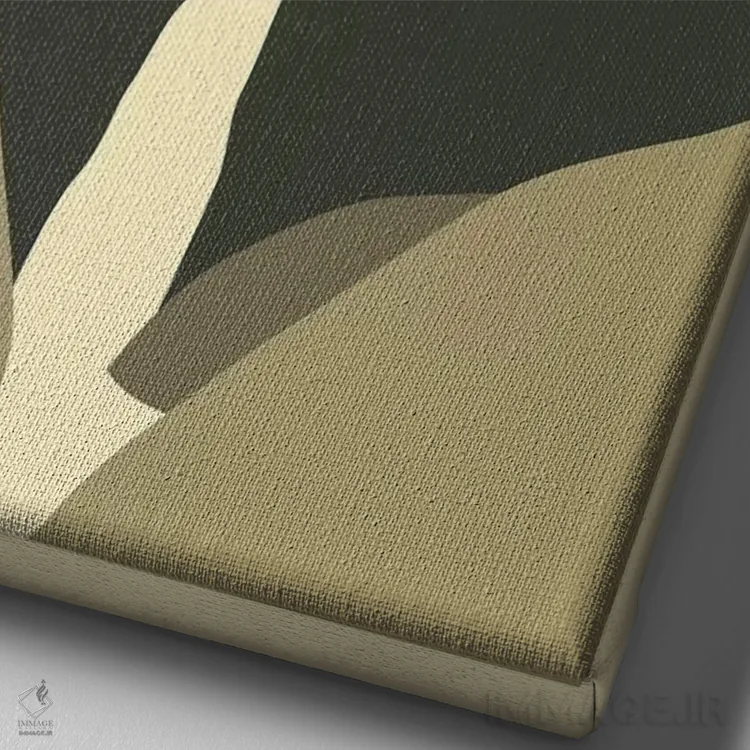 تابلو دکوراتیو Yellowstone National Park" اثر جازبری بلو - نمای نزدیک بافت بوم