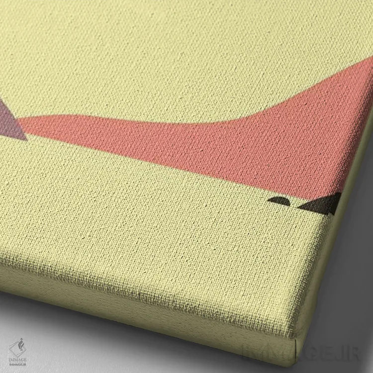 تابلو دکوراتیو Rocky Mountain National Park" اثر جازبری بلو - نمای نزدیک بافت بوم