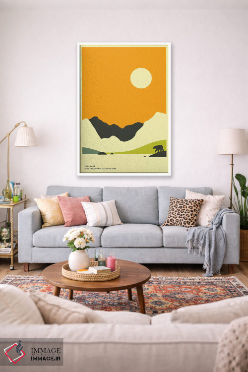 تابلو دکوراتیو Rocky Mountain National Park" اثر جازبری بلو - D1W