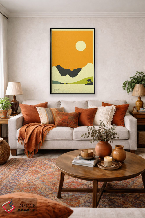 تابلو دکوراتیو Rocky Mountain National Park" اثر جازبری بلو - D4B