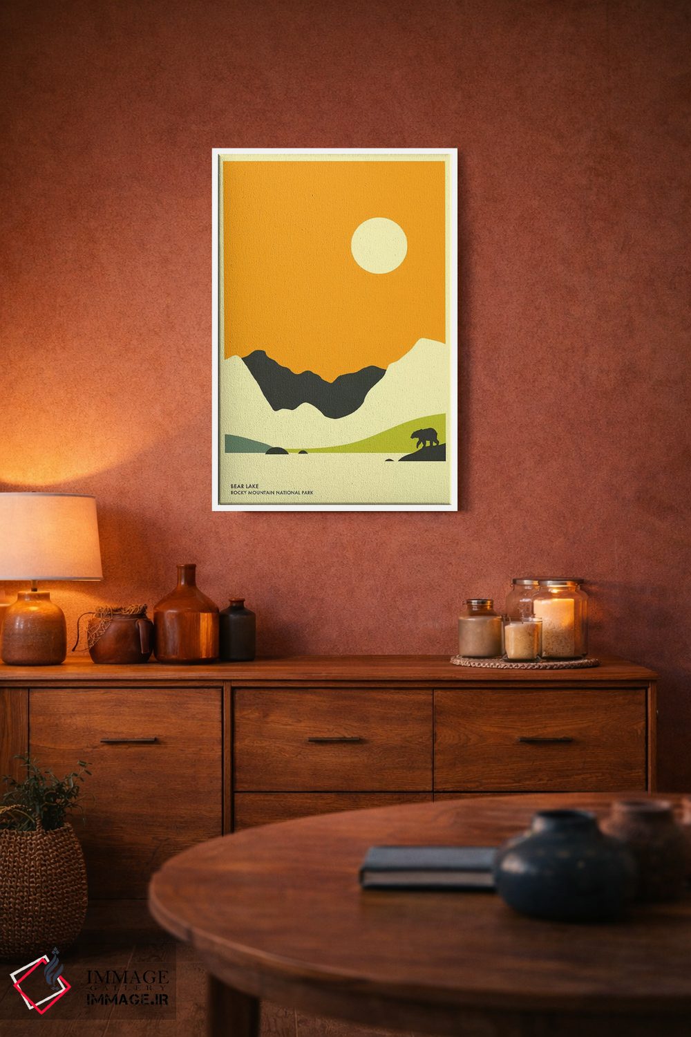 تابلو دکوراتیو Rocky Mountain National Park" اثر جازبری بلو - D3W