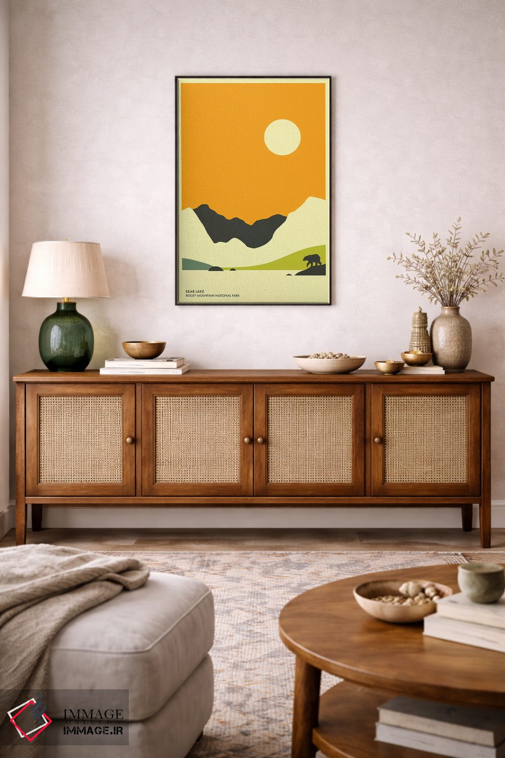 تابلو دکوراتیو Rocky Mountain National Park" اثر جازبری بلو - D5B