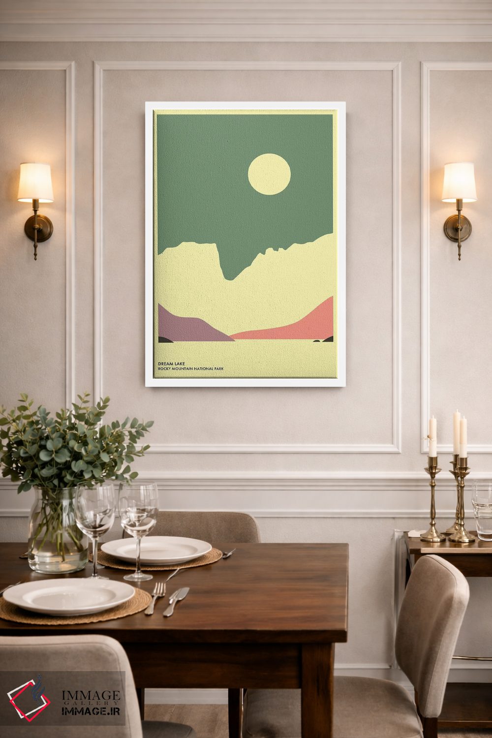 تابلو دکوراتیو Rocky Mountain National Park" اثر جازبری بلو - D1W