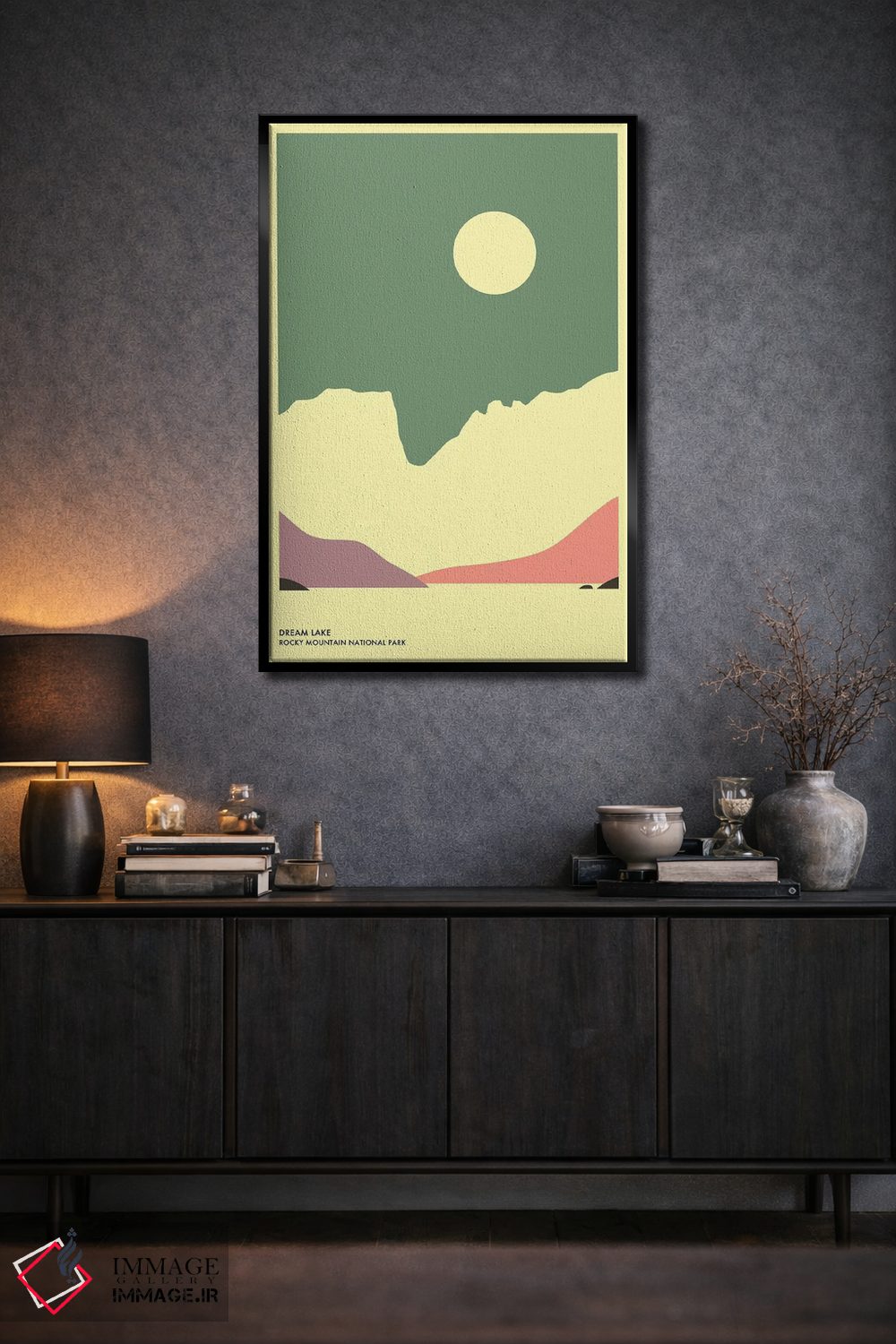 تابلو دکوراتیو Rocky Mountain National Park" اثر جازبری بلو - D2B