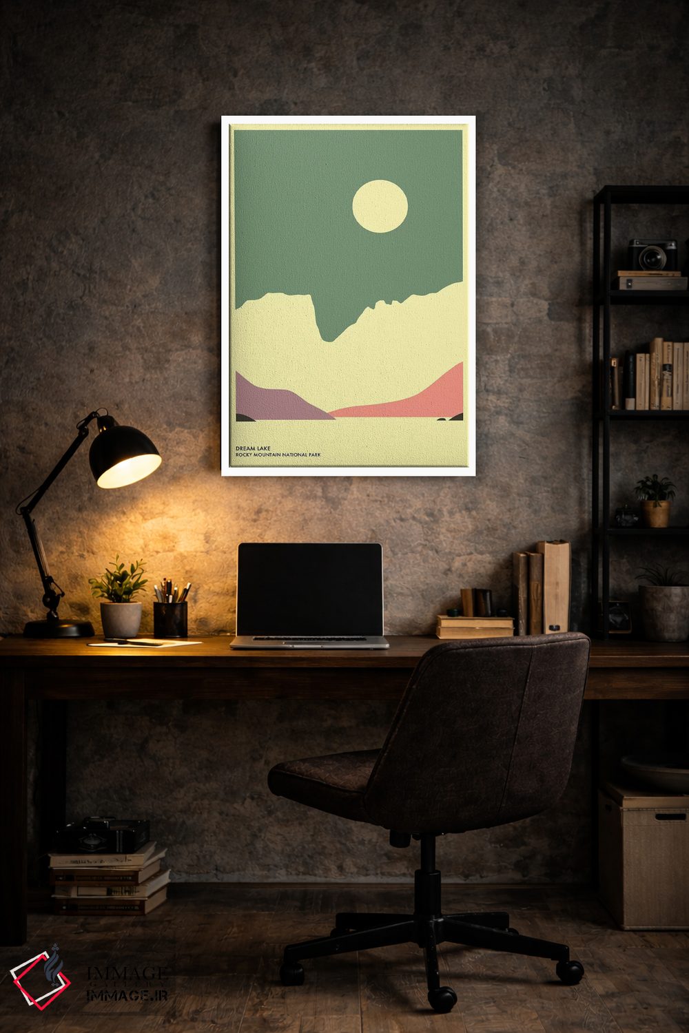 تابلو دکوراتیو Rocky Mountain National Park" اثر جازبری بلو - D6W