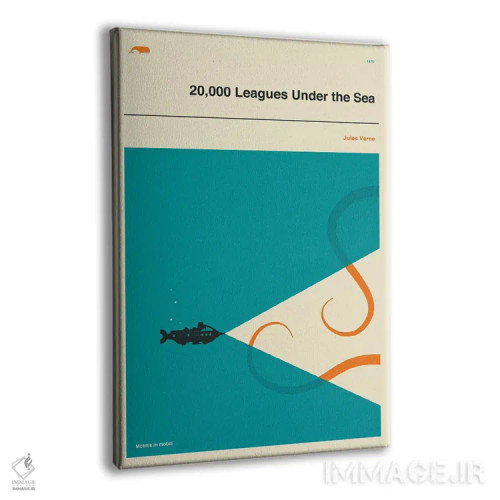 تابلو دکوراتیو 000 Leagues Under The Sea" اثر جازبری بلو - نمای پرسپکتیو محصول