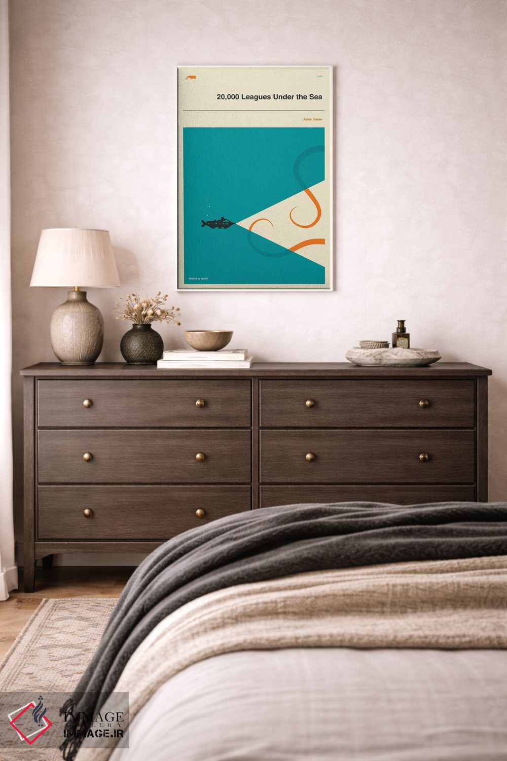 تابلو دکوراتیو 000 Leagues Under The Sea" اثر جازبری بلو - D2W