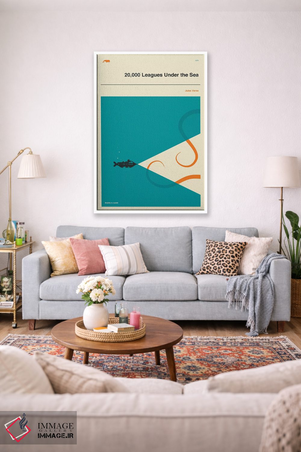 تابلو دکوراتیو 000 Leagues Under The Sea" اثر جازبری بلو - D1W
