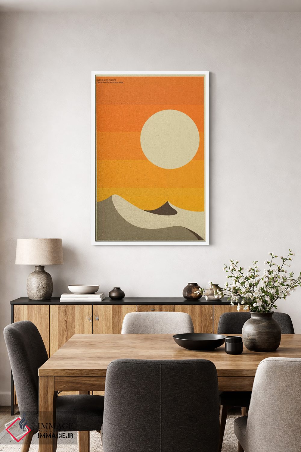 تابلو دکوراتیو دره مرگ I اثر جازبری بلو - D4W