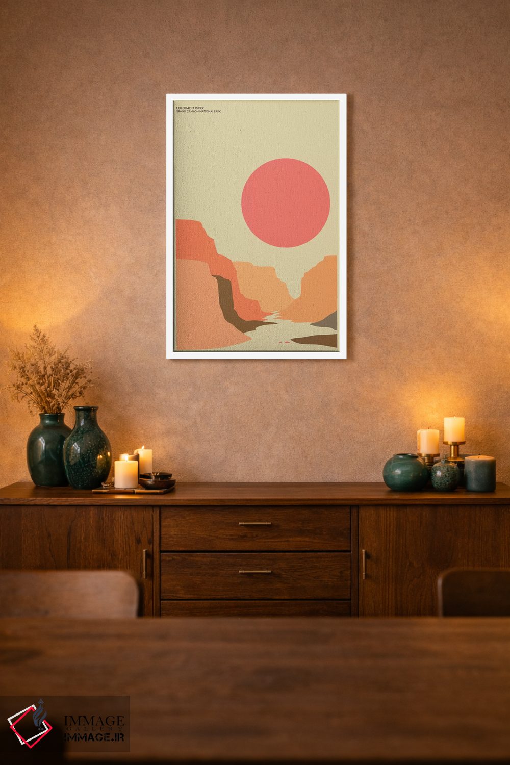 تابلو دکوراتیو گرند کنیون اثر جازبری بلو - D2W