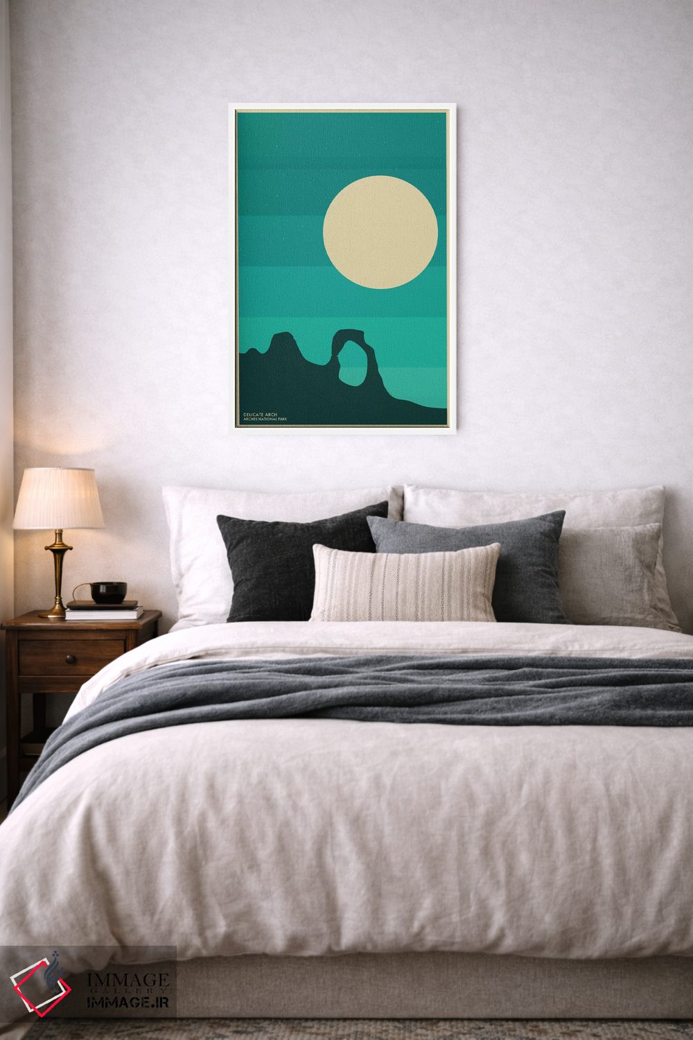 تابلو مینیمال طاق ها اثر جازبری بلو - D5W