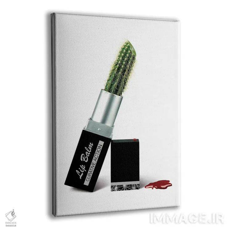 تابلو دکوراتیو بالم لب اثر جی.ای. باسالو - نمای پرسپکتیو محصول