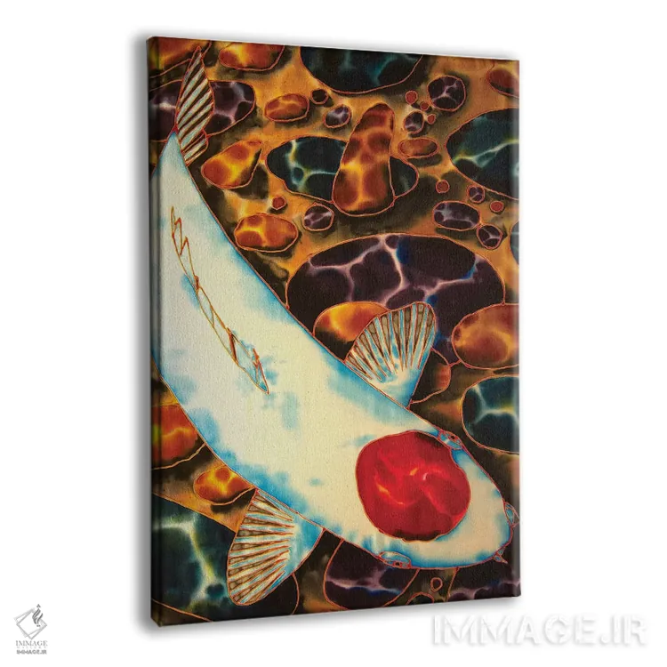 تابلو دکوراتیو کوی ژاپنی اثر دنیل ژان-باپتیست - نمای پرسپکتیو محصول