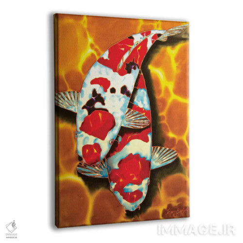 تابلو دکوراتیو کوی در برکه بلورین اثر دنیل ژان-باپتیست - نمای پرسپکتیو محصول