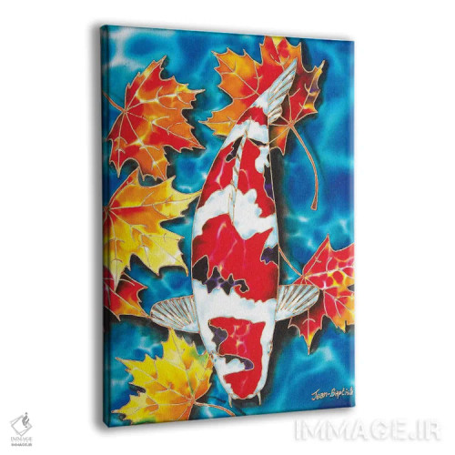 تابلو دکوراتیو کوی و برگ افرا اثر دنیل ژان-باپتیست - نمای پرسپکتیو محصول