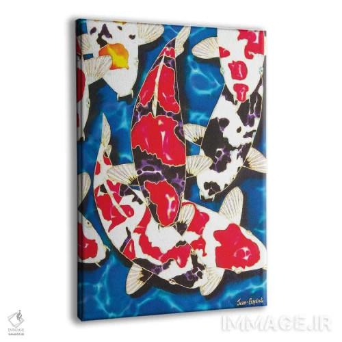 تابلو دکوراتیو باغ کوی ژاپنی اثر دنیل ژان-باپتیست - نمای پرسپکتیو محصول