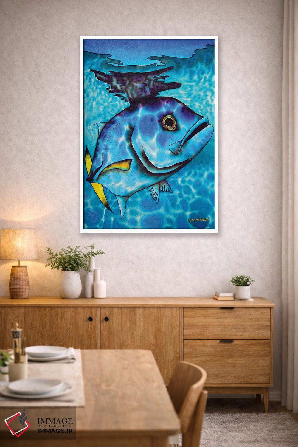 تابلو دکوراتیو جک چشم اسبی اثر دنیل ژان-باپتیست - D3W