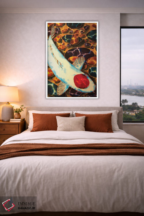 تابلو دکوراتیو کوی ژاپنی اثر دنیل ژان-باپتیست - D3W