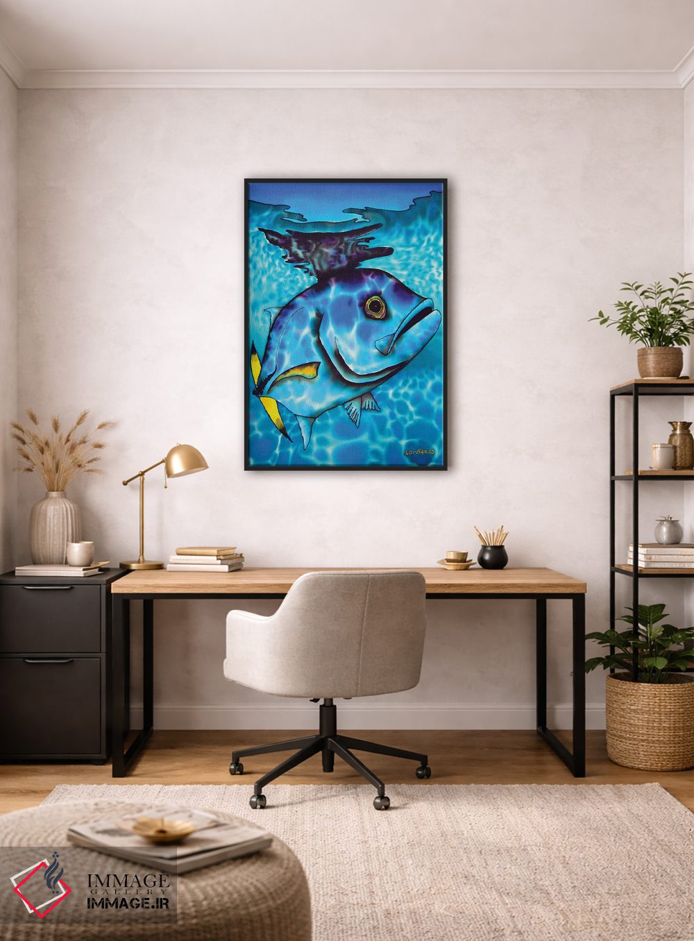 تابلو دکوراتیو جک چشم اسبی اثر دنیل ژان-باپتیست - D5B