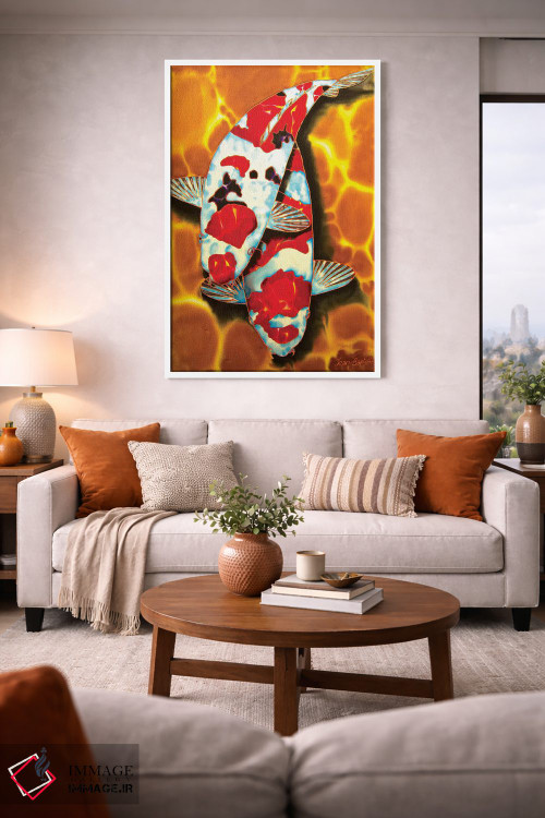 تابلو دکوراتیو کوی در برکه بلورین اثر دنیل ژان-باپتیست - D1W