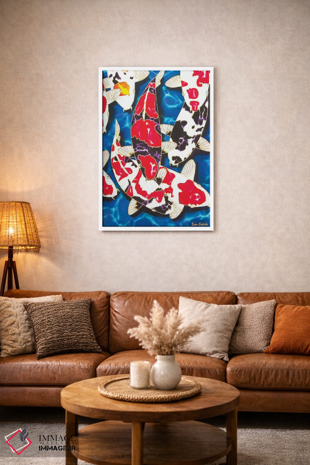 تابلو دکوراتیو باغ کوی ژاپنی اثر دنیل ژان-باپتیست - D2W