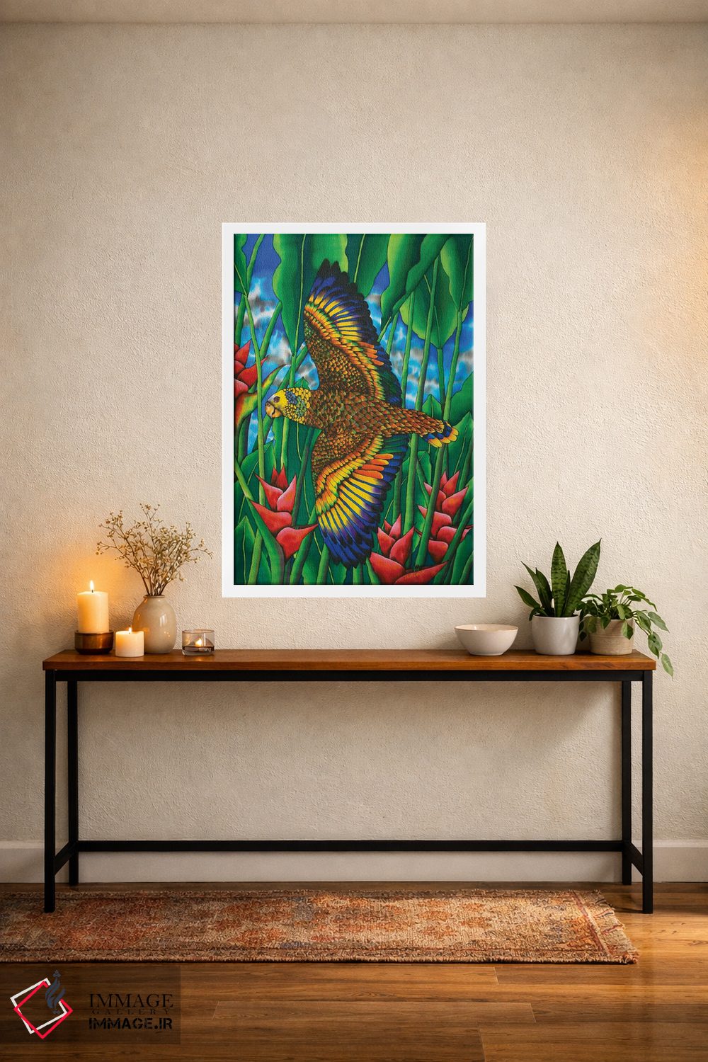 تابلو دکوراتیو آمازونای سنت وینسنت اثر دنیل ژان-باپتیست - D2W