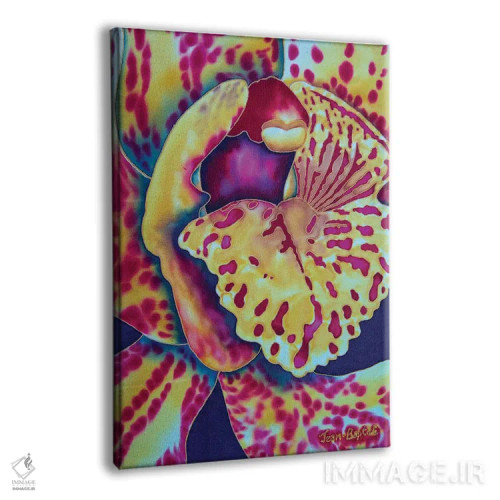 تابلو دکوراتیو ارکیده بانی II اثر دنیل ژان-باپتیست - نمای پرسپکتیو محصول