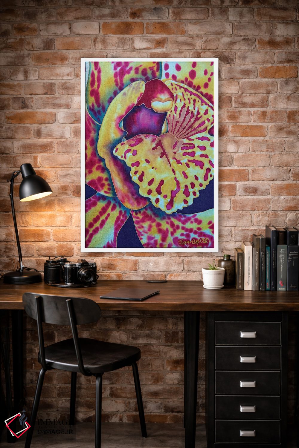 تابلو دکوراتیو ارکیده بانی II اثر دنیل ژان-باپتیست - D1W