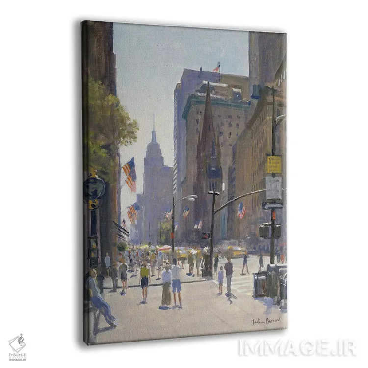 تابلو دکوراتیو 1997,خیابان پنجم، ۱۹۹۷ اثر جولیان بارو - نمای پرسپکتیو محصول