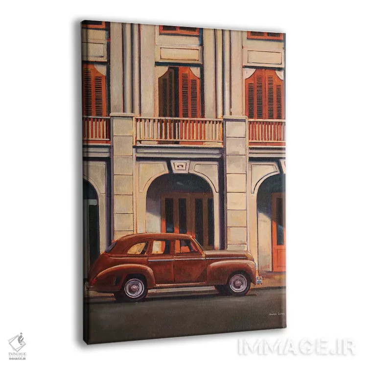 تابلو دکوراتیو آخرین ایستگاه ۱ اثر جوزف کیتس - نمای پرسپکتیو محصول