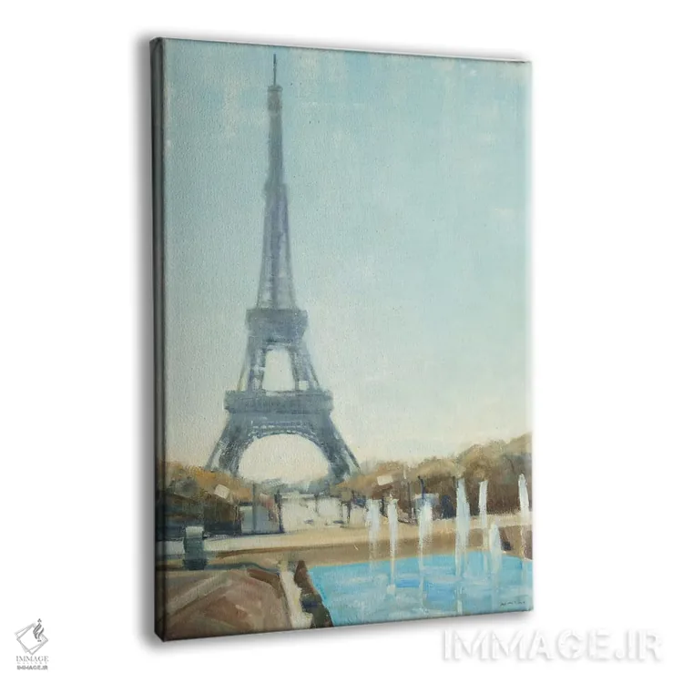 تابلو دکوراتیو برج ایفل اثر جوزف کیتس - نمای پرسپکتیو محصول