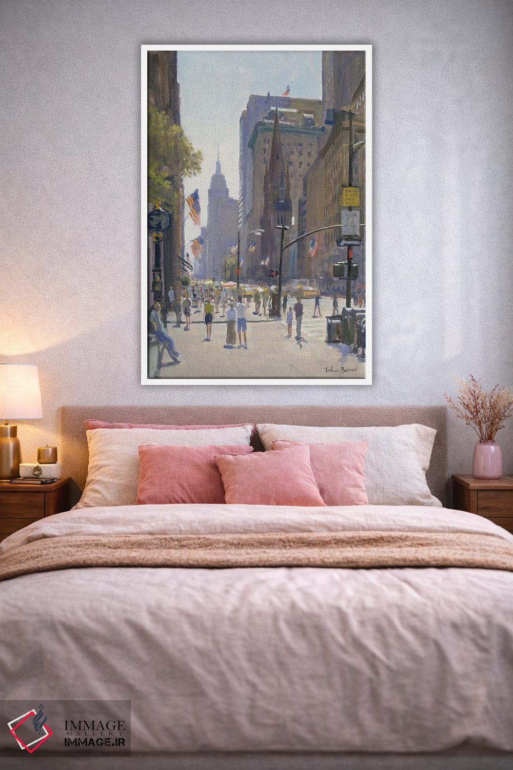 تابلو دکوراتیو 1997,خیابان پنجم، ۱۹۹۷ اثر جولیان بارو - D1W