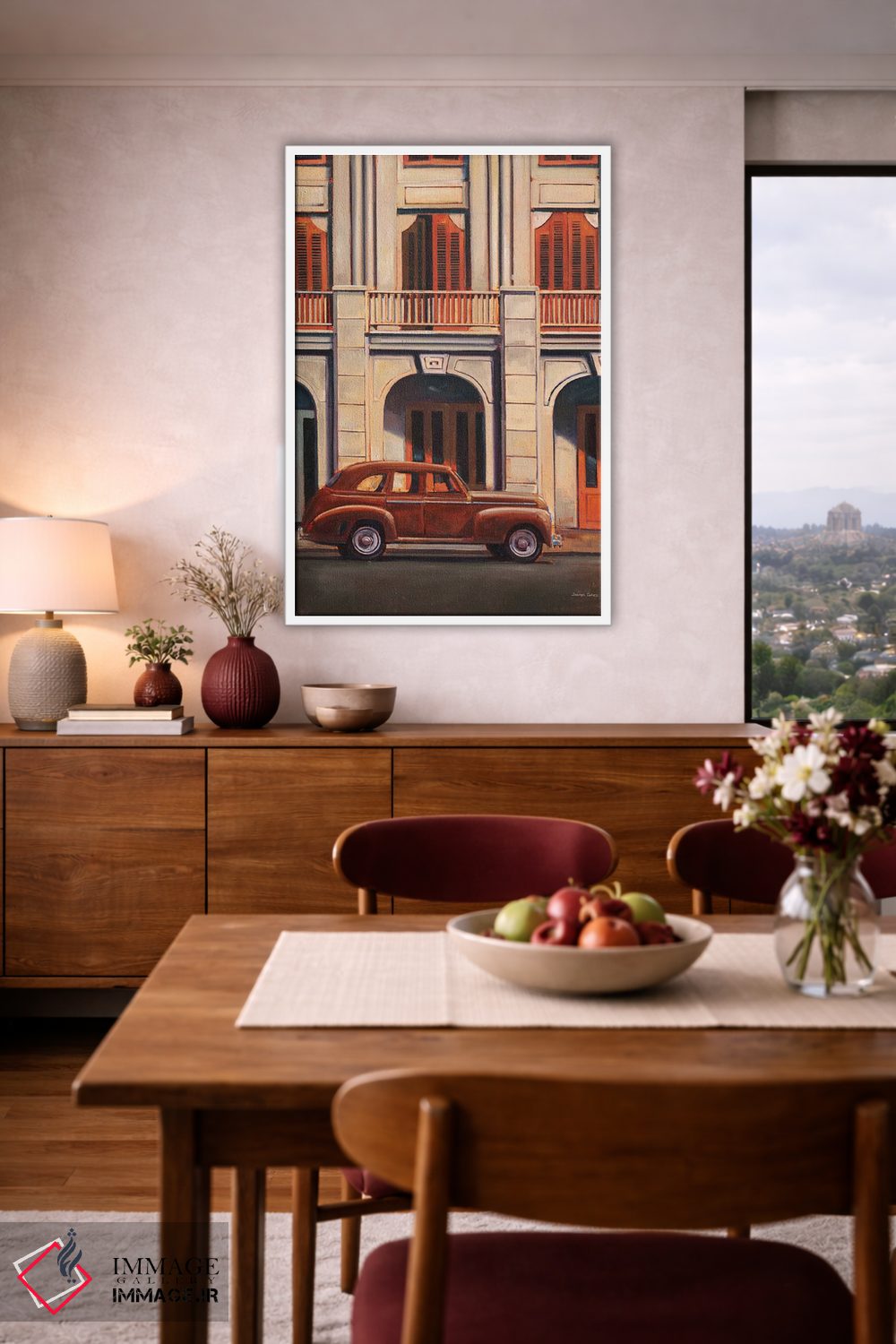 تابلو دکوراتیو آخرین ایستگاه ۱ اثر جوزف کیتس - D4W