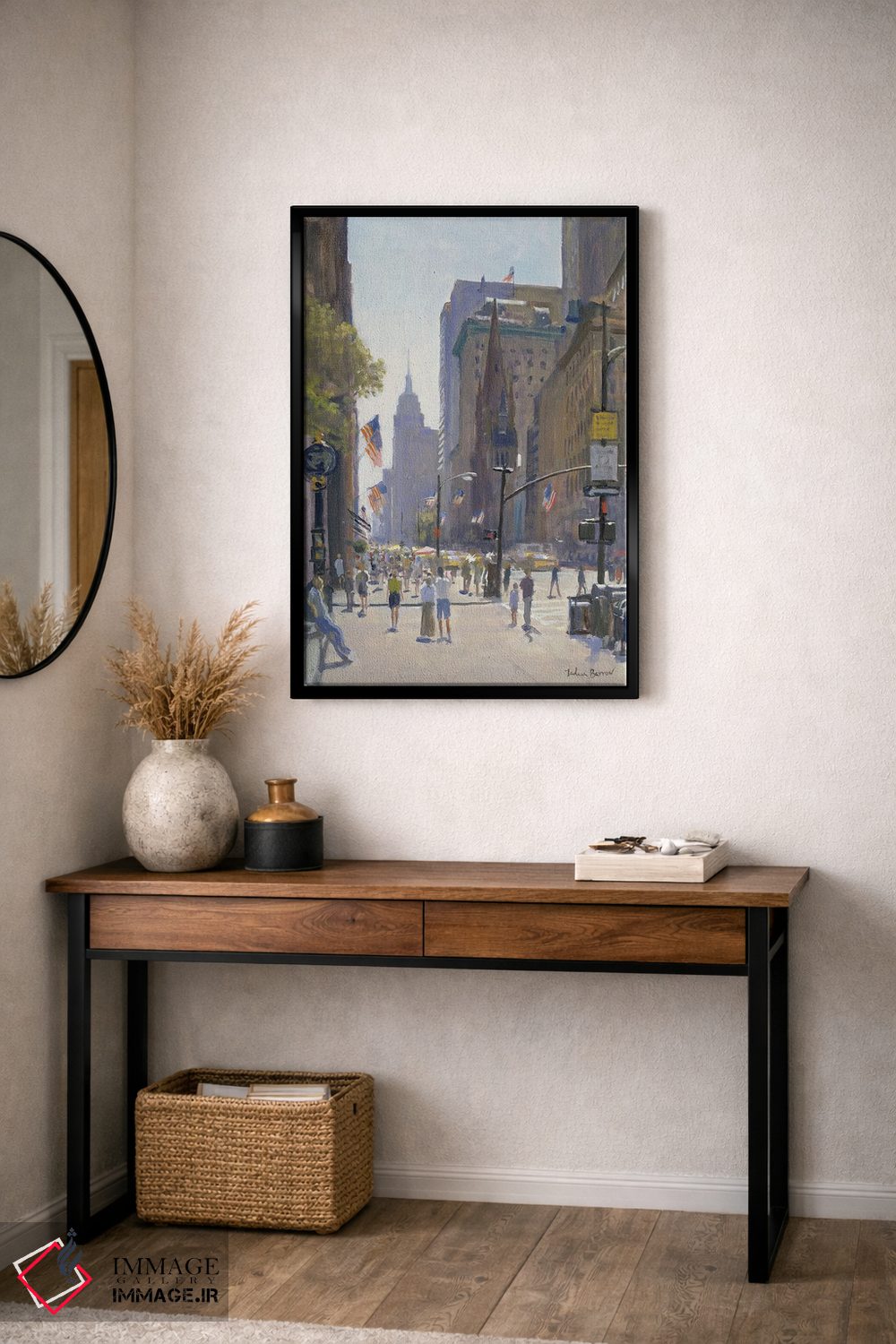 تابلو دکوراتیو 1997,خیابان پنجم، ۱۹۹۷ اثر جولیان بارو - D5B