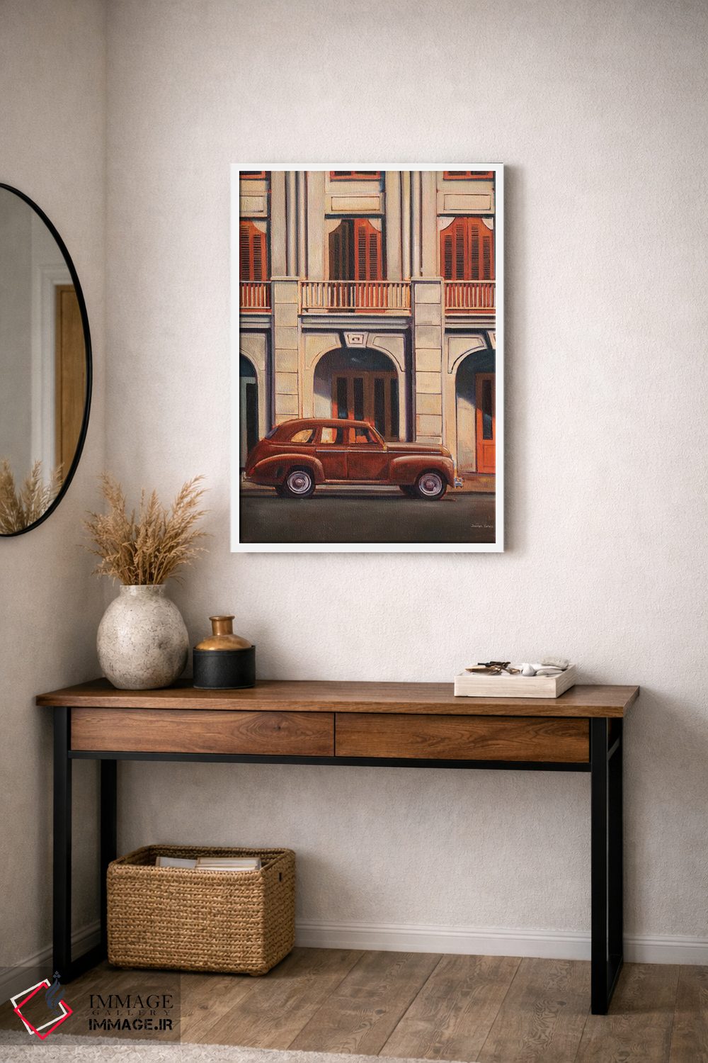 تابلو دکوراتیو آخرین ایستگاه ۱ اثر جوزف کیتس - D3W