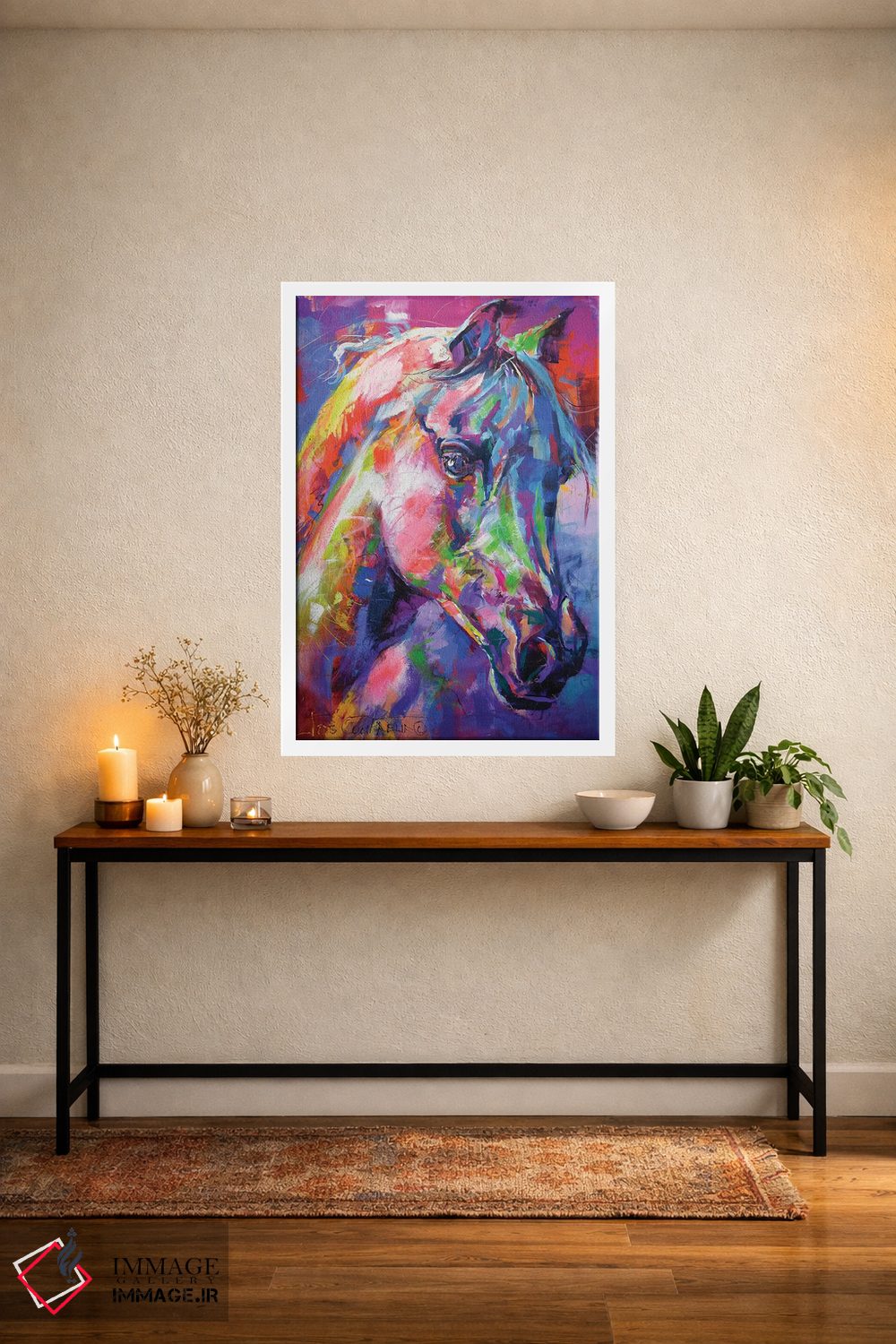 تابلو دکوراتیو اسب اثر ژوس کوفرر - D5W