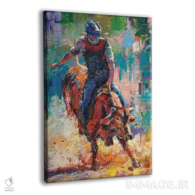 تابلو دکوراتیو ۸ ثانیه اثر ژوس کوفرر - نمای پرسپکتیو محصول