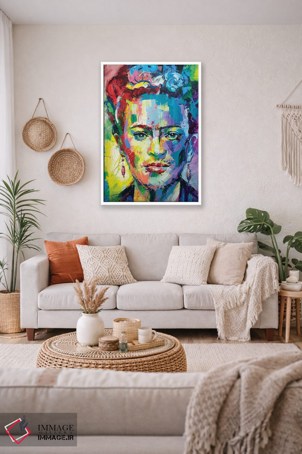 تابلو دکوراتیو فریدا کالو اثر ژوس کوفرر - D1W