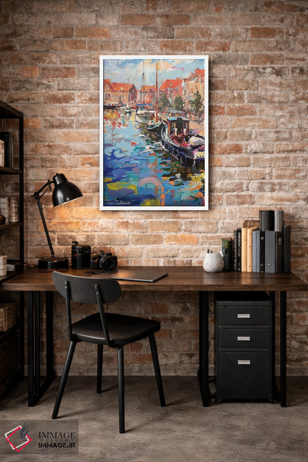 تابلو دکوراتیو انکهویزن، هلند اثر ژوس کوفرر - D1W