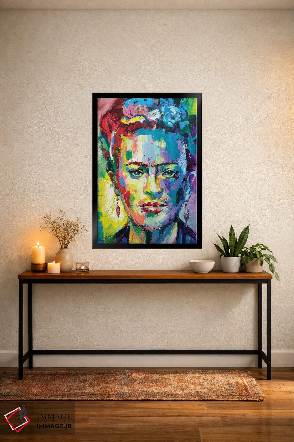 تابلو دکوراتیو فریدا کالو اثر ژوس کوفرر - D5B